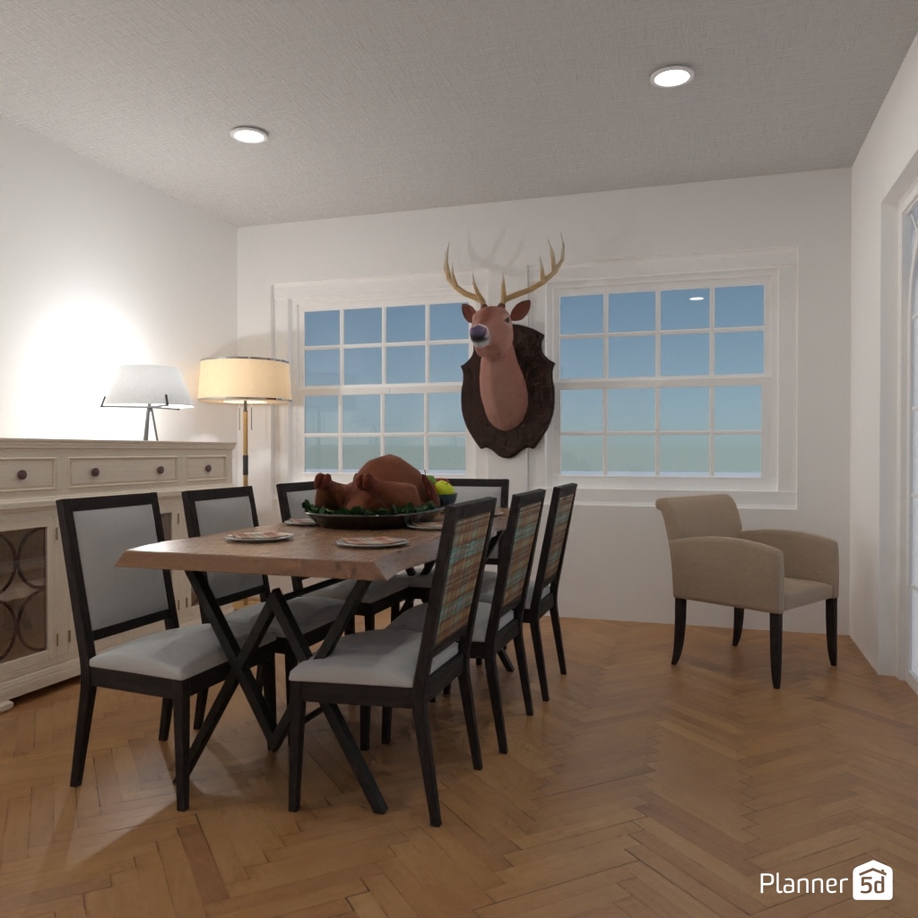 DB: Thanksgiving Day - room shell copy #23437199 by Editors Choice