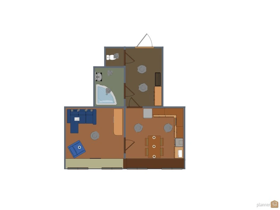 однушка #62668 by Анастасия Клименко