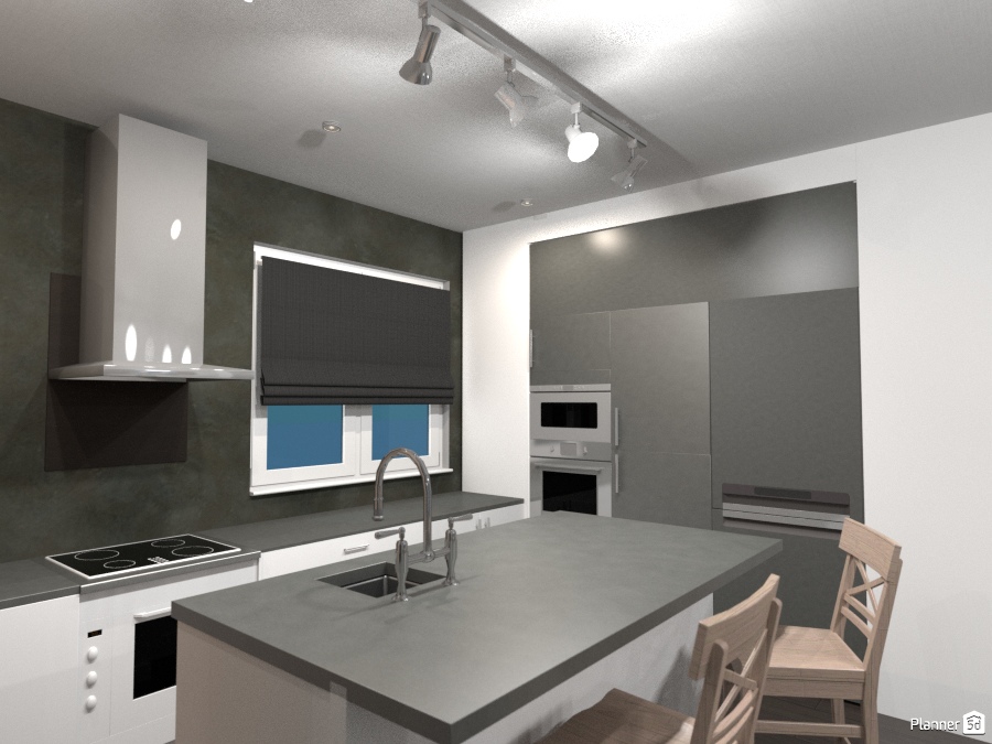 Gray kitchen 1442673 by Alexandra image