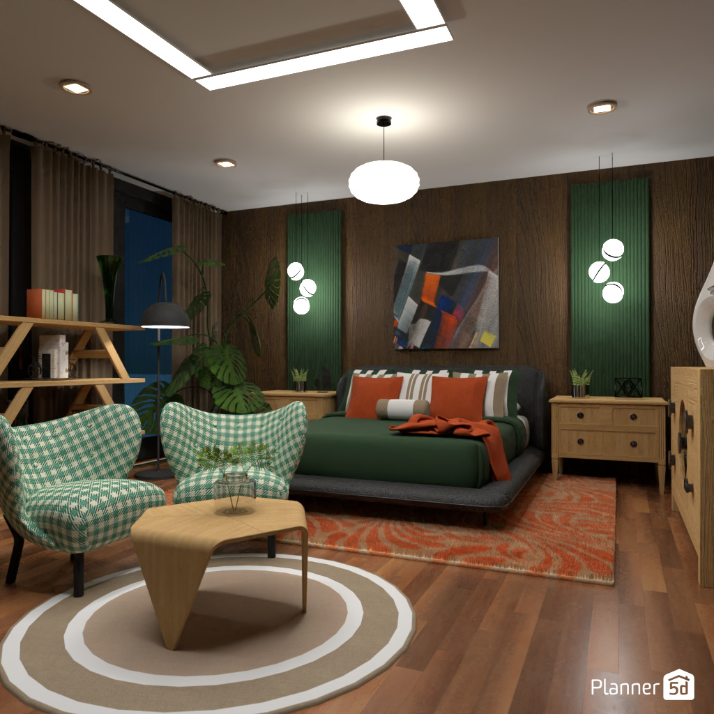 DB: Retro - empty room copy #17825267 by Editors Choice