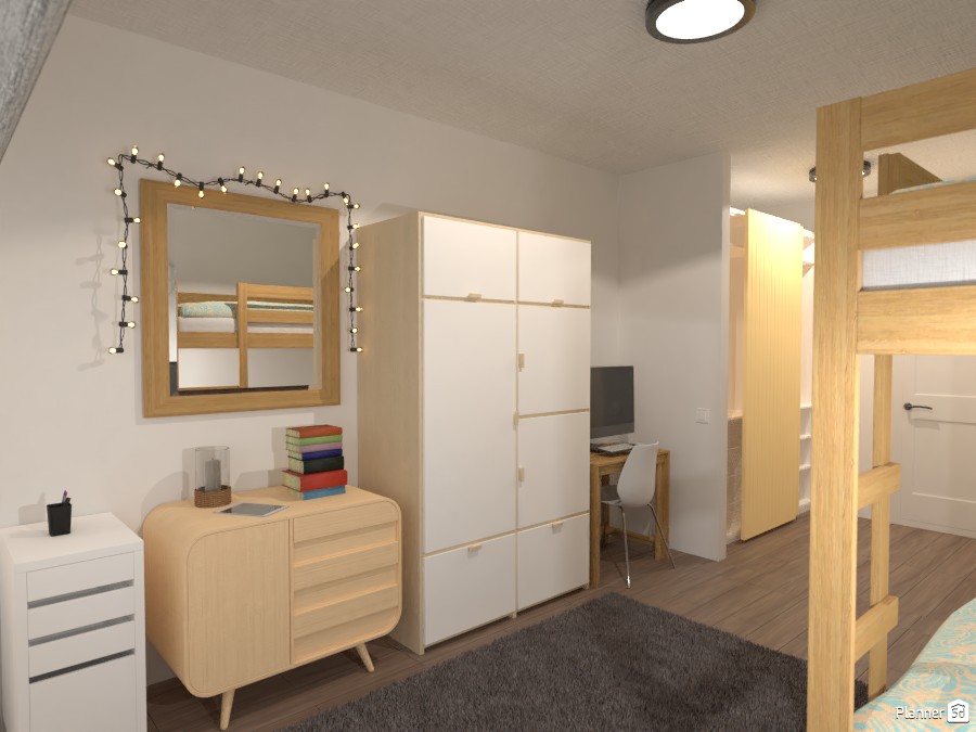 College dorm room 3882078 by - image