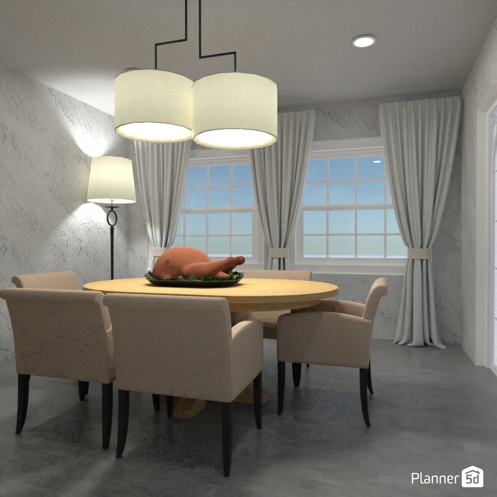 DB: Thanksgiving Day - room shell copy #23437495 by Editors Choice