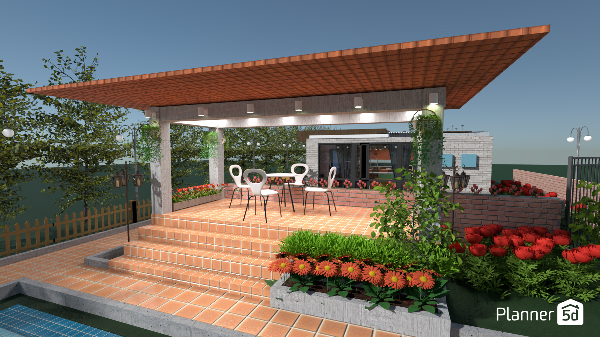 Caseta piscina #15967251 by Carturo