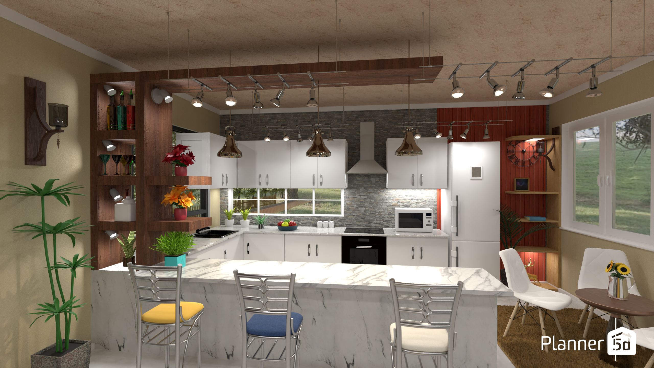 Cocina Grande #15970787 by Carturo
