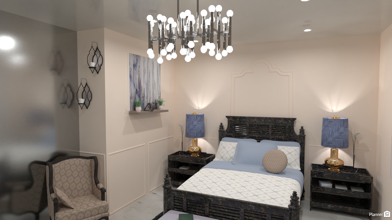 Classic Bedroom!!! #4466943 by Mehaanshi