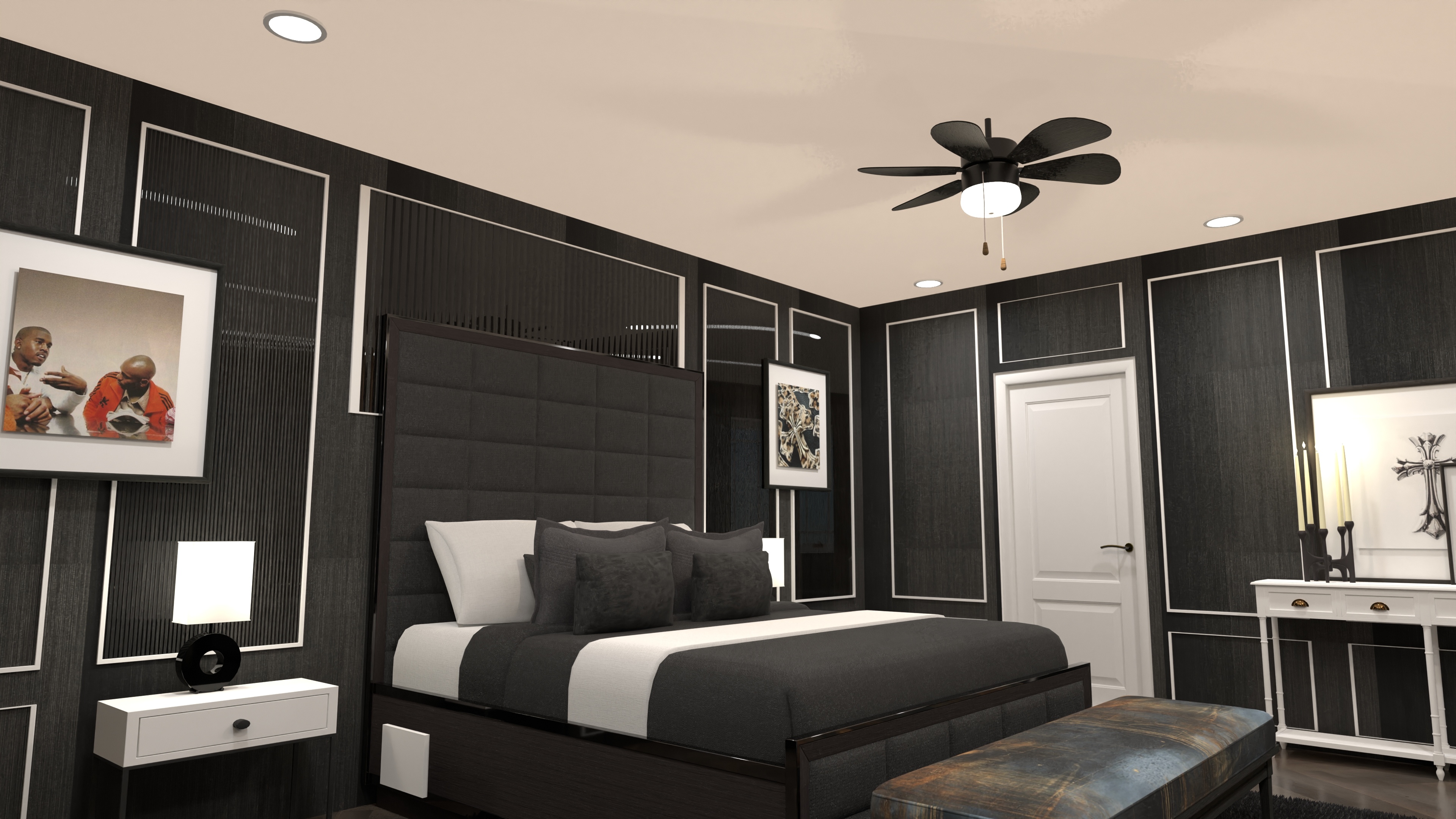 Bedroom template #23010710 by DESIGN BY LAVONI