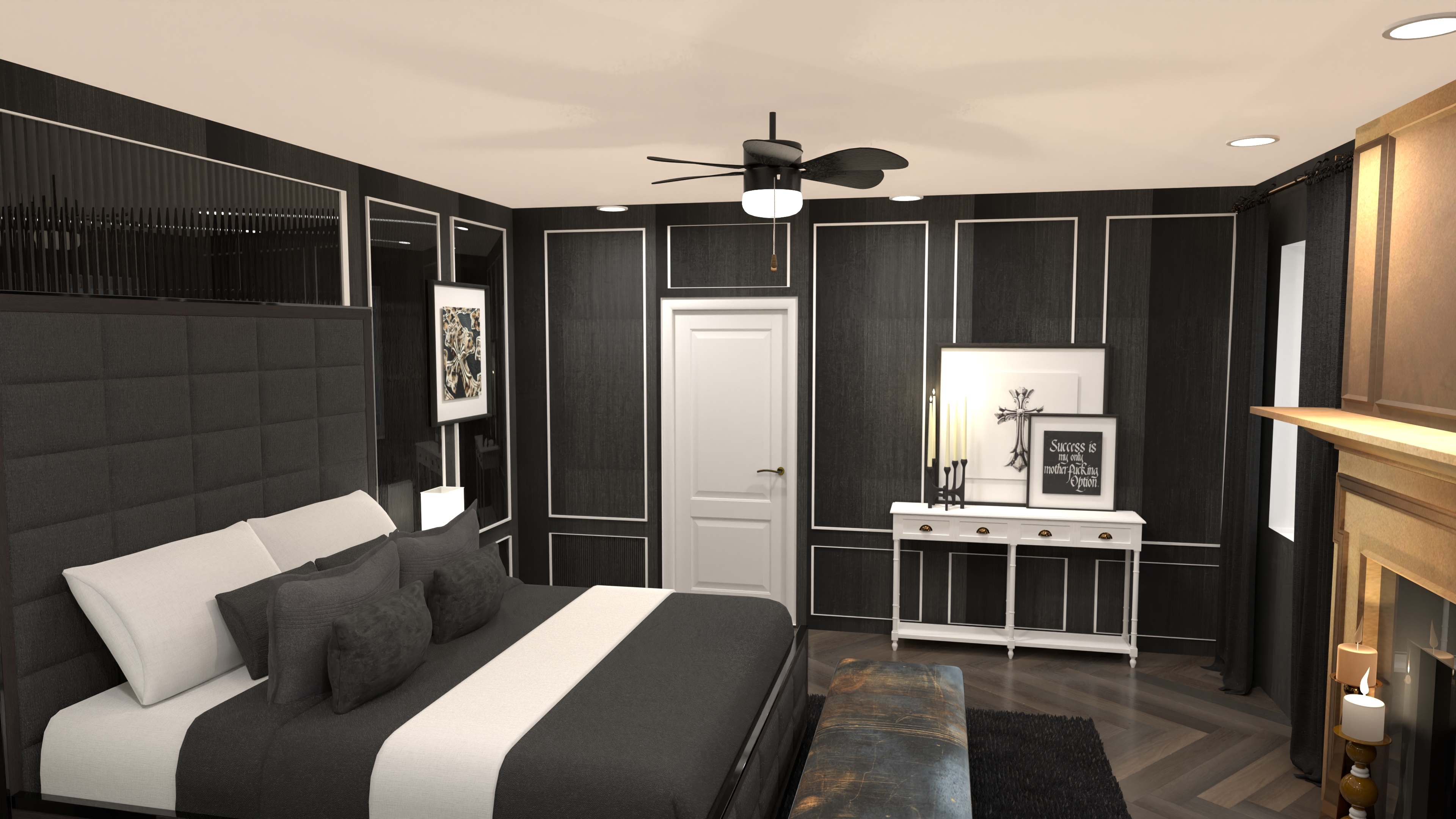 Bedroom template #23010730 by DESIGN BY LAVONI