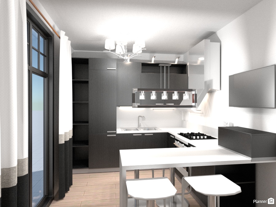 Кухня-студия #1843093 by Andrew