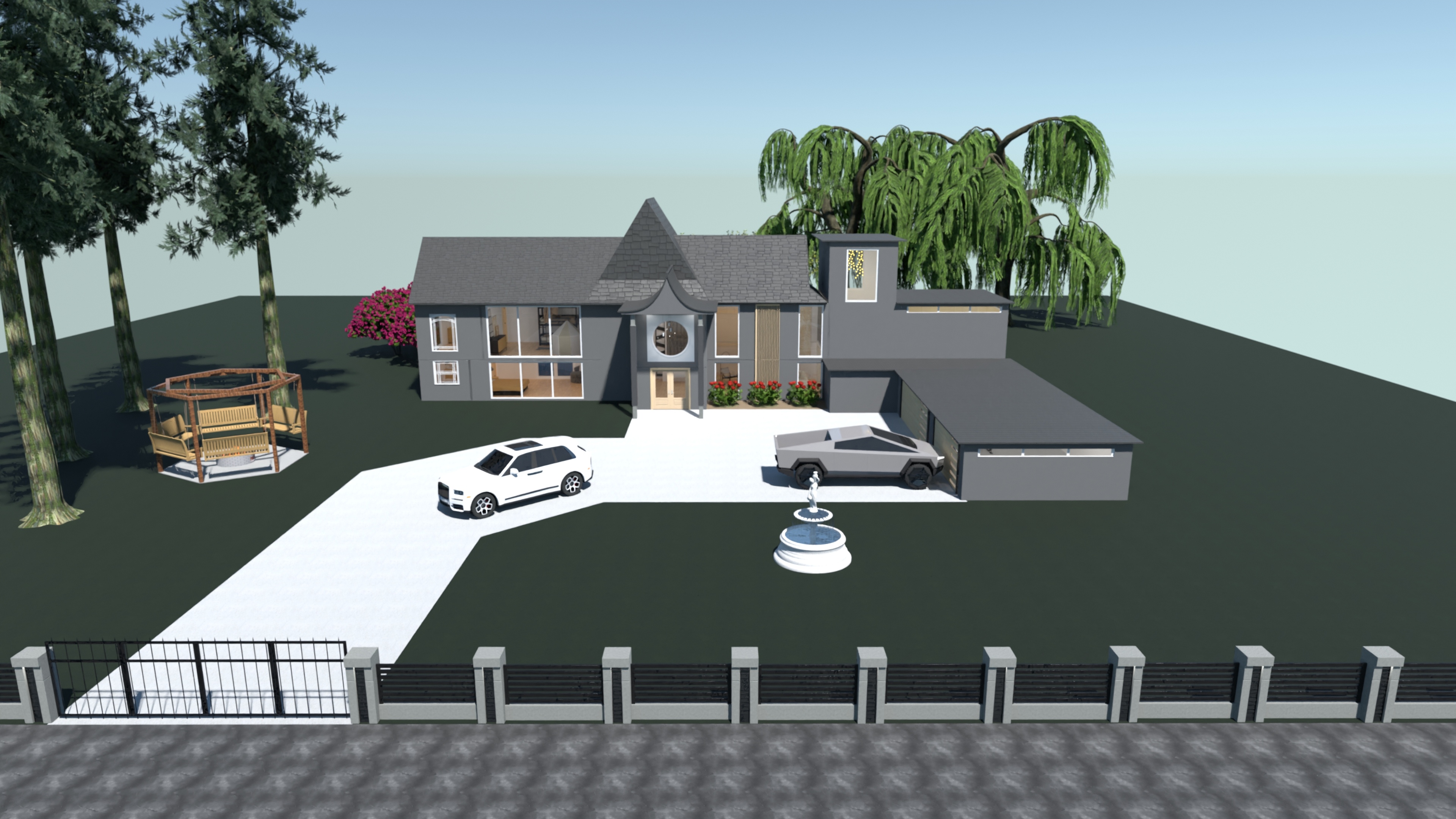 Japandi House #28283600 by Zaylakuan