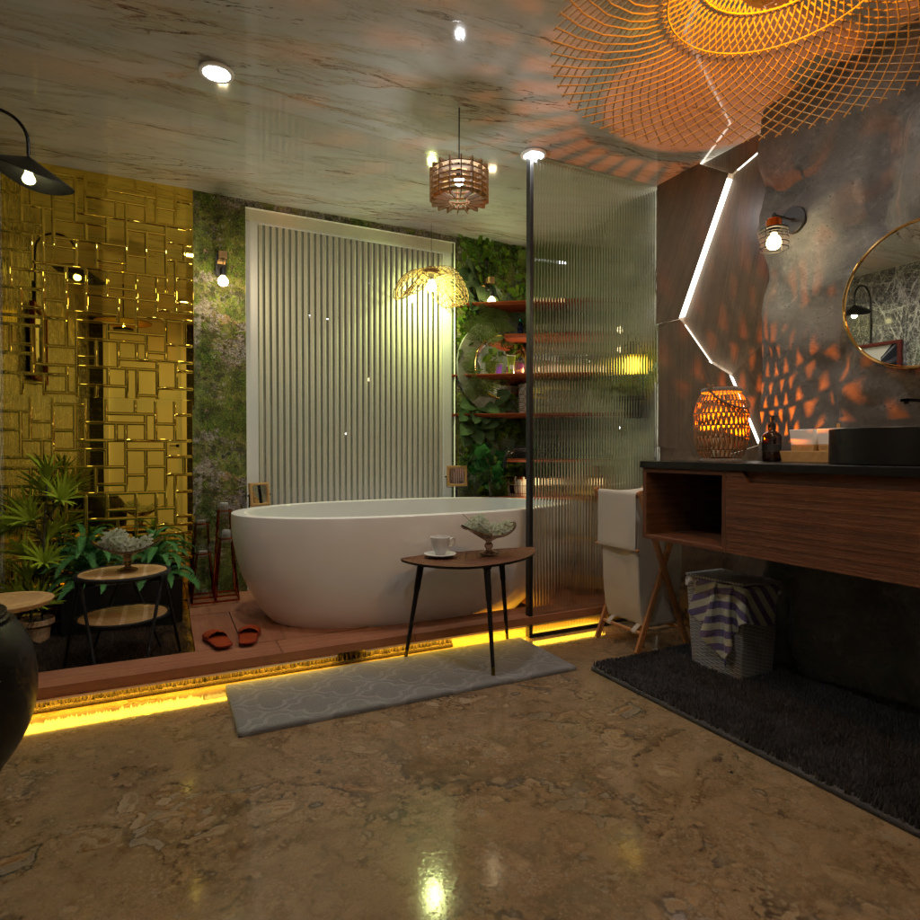 Biophilic Bathroom #13035639 by Editors Choice