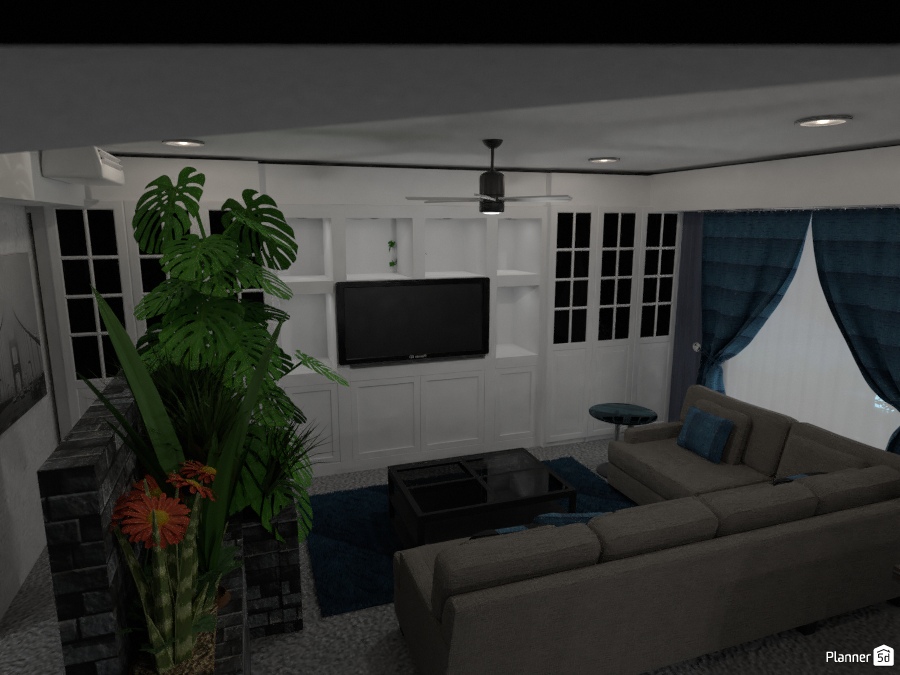 Modern open Loungeroom #1990007 by Wilson