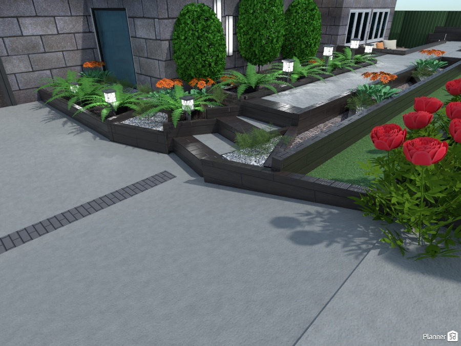 Front garden #1990018 by Wilson