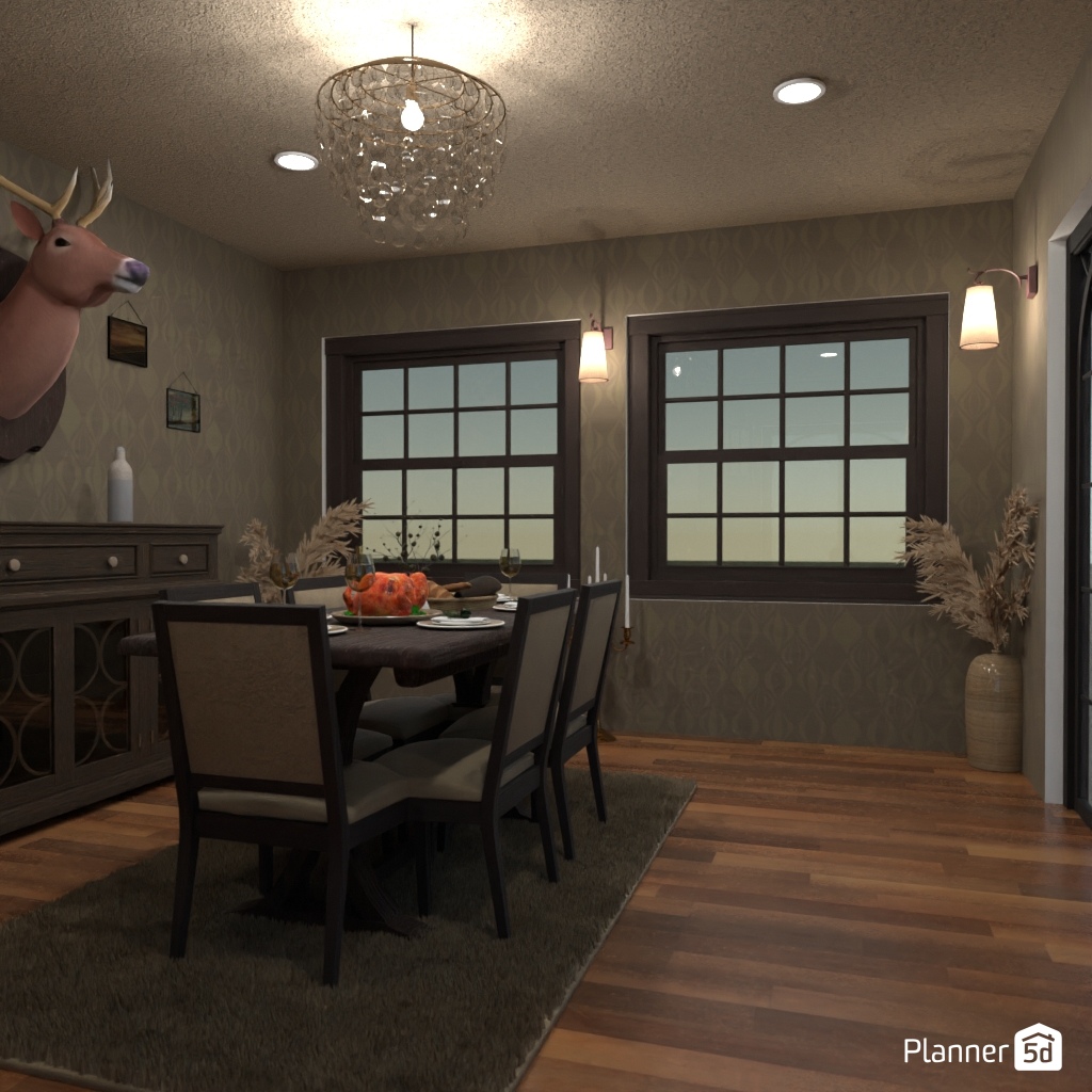 DB: Thanksgiving Day - room shell copy #23416551 by Editors Choice