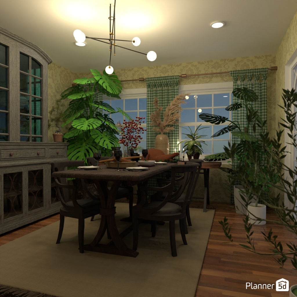 DB: Thanksgiving Day - room shell copy #23436203 by Editors Choice