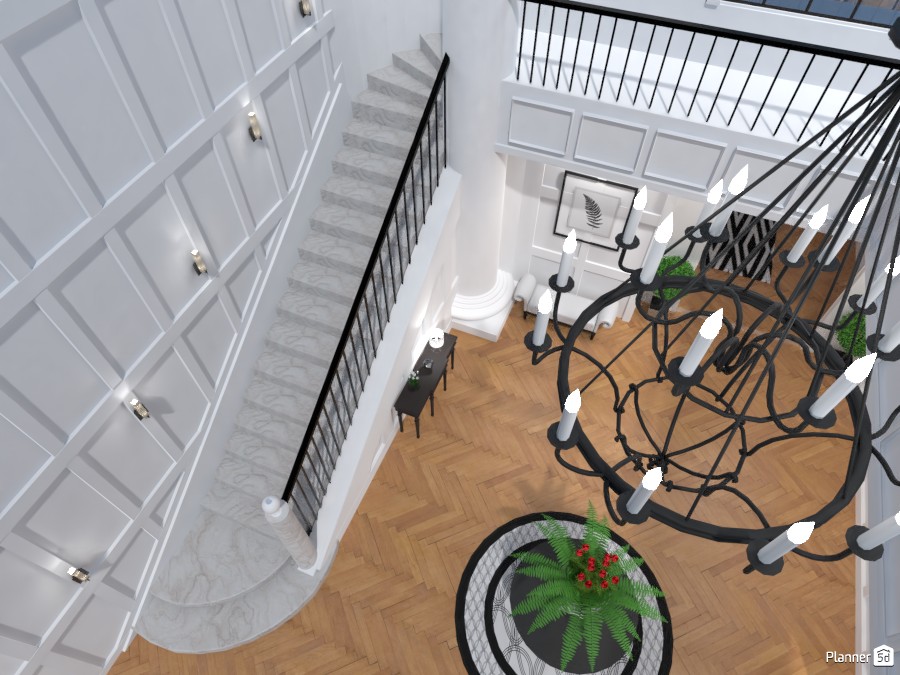 Grand Foyer 3 #3478489 Por DesignKing