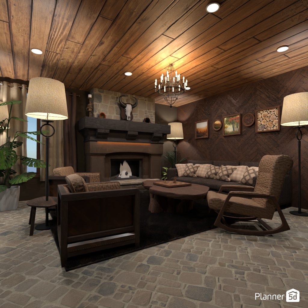 Country Living room #20149523 by Editors Choice