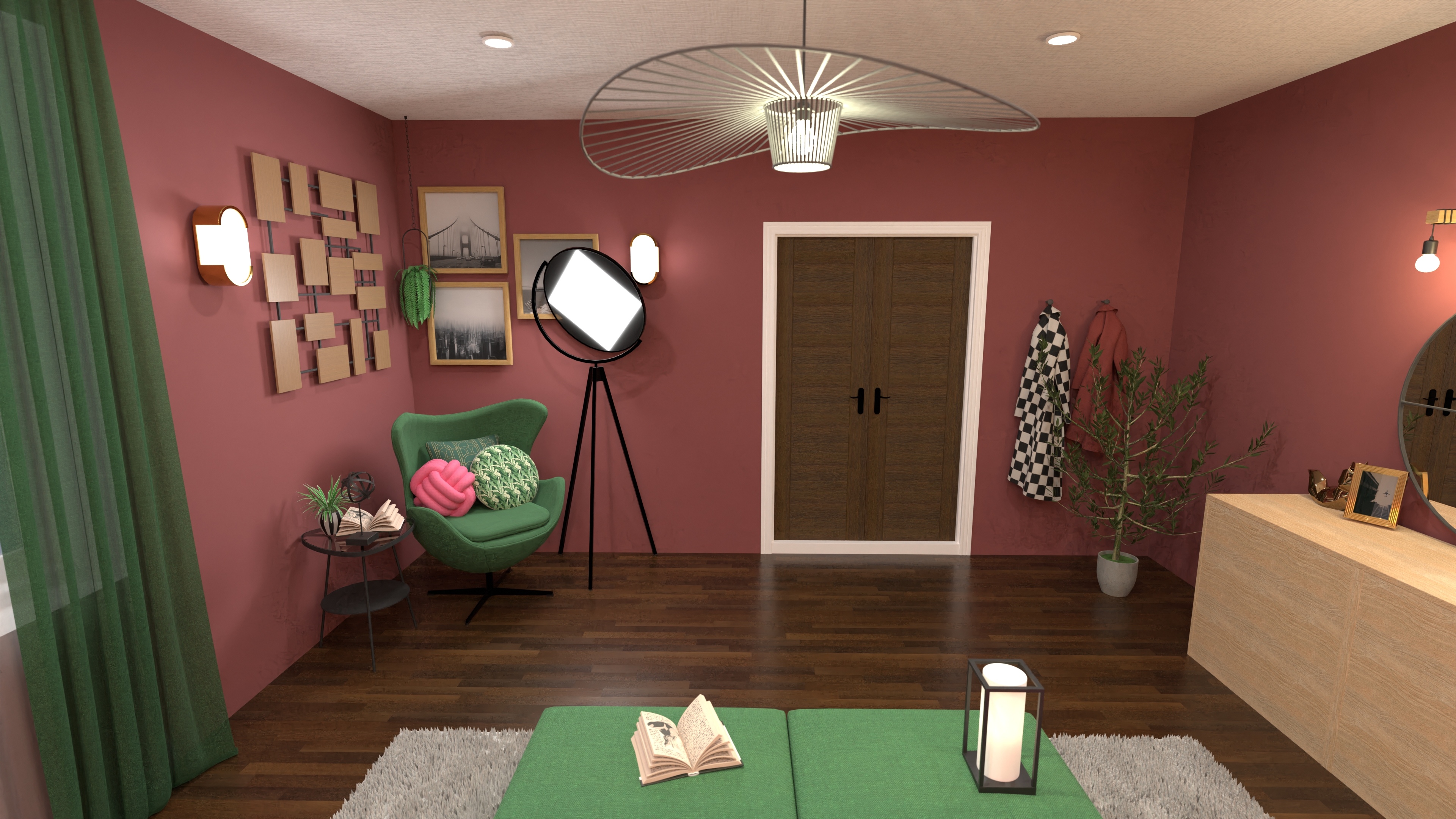 Contrast interior / Design battle contest #23694383 by ZACKY DESIGNER