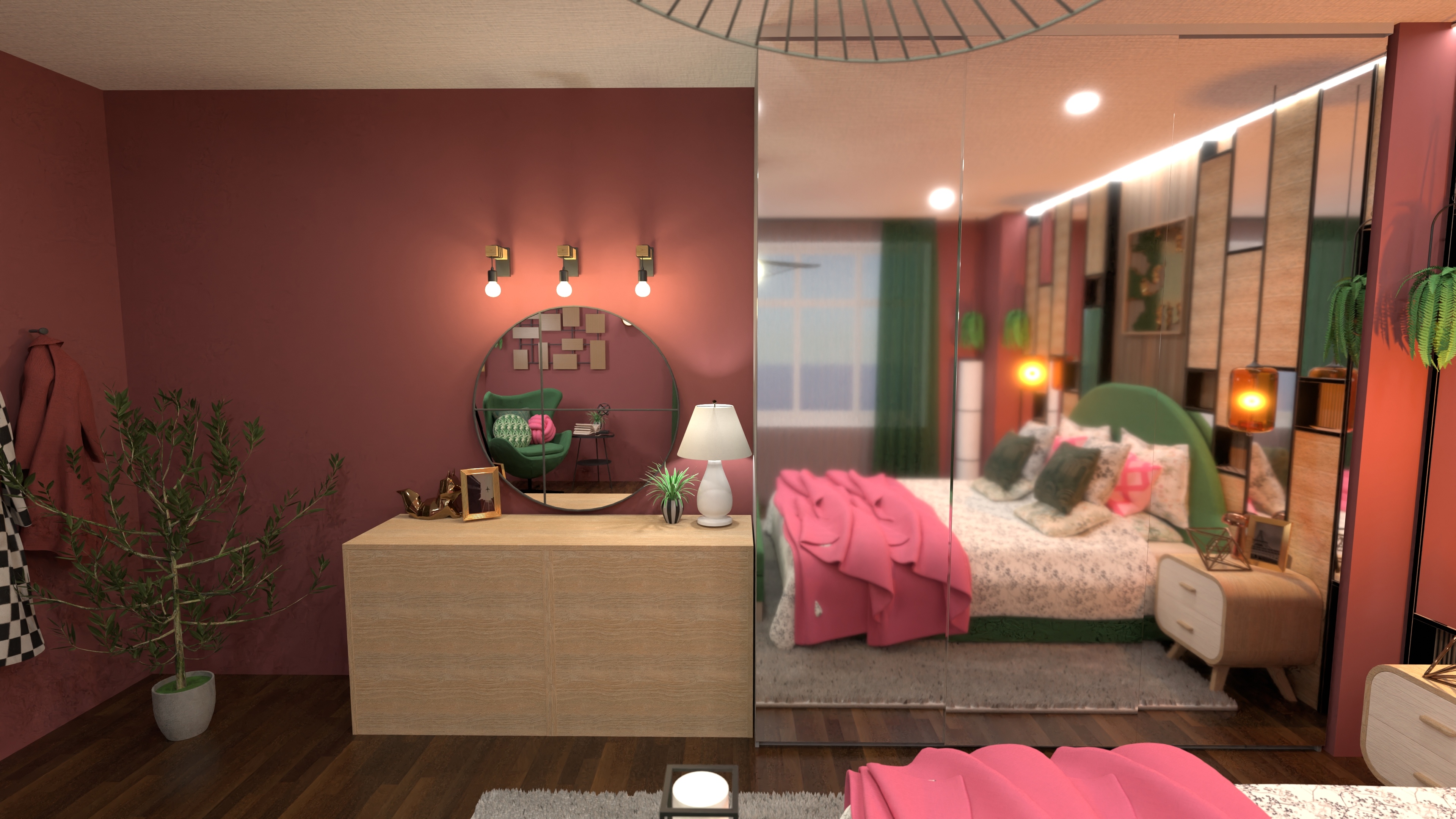 Contrast interior / Design battle contest #23694391 by ZACKY DESIGNER