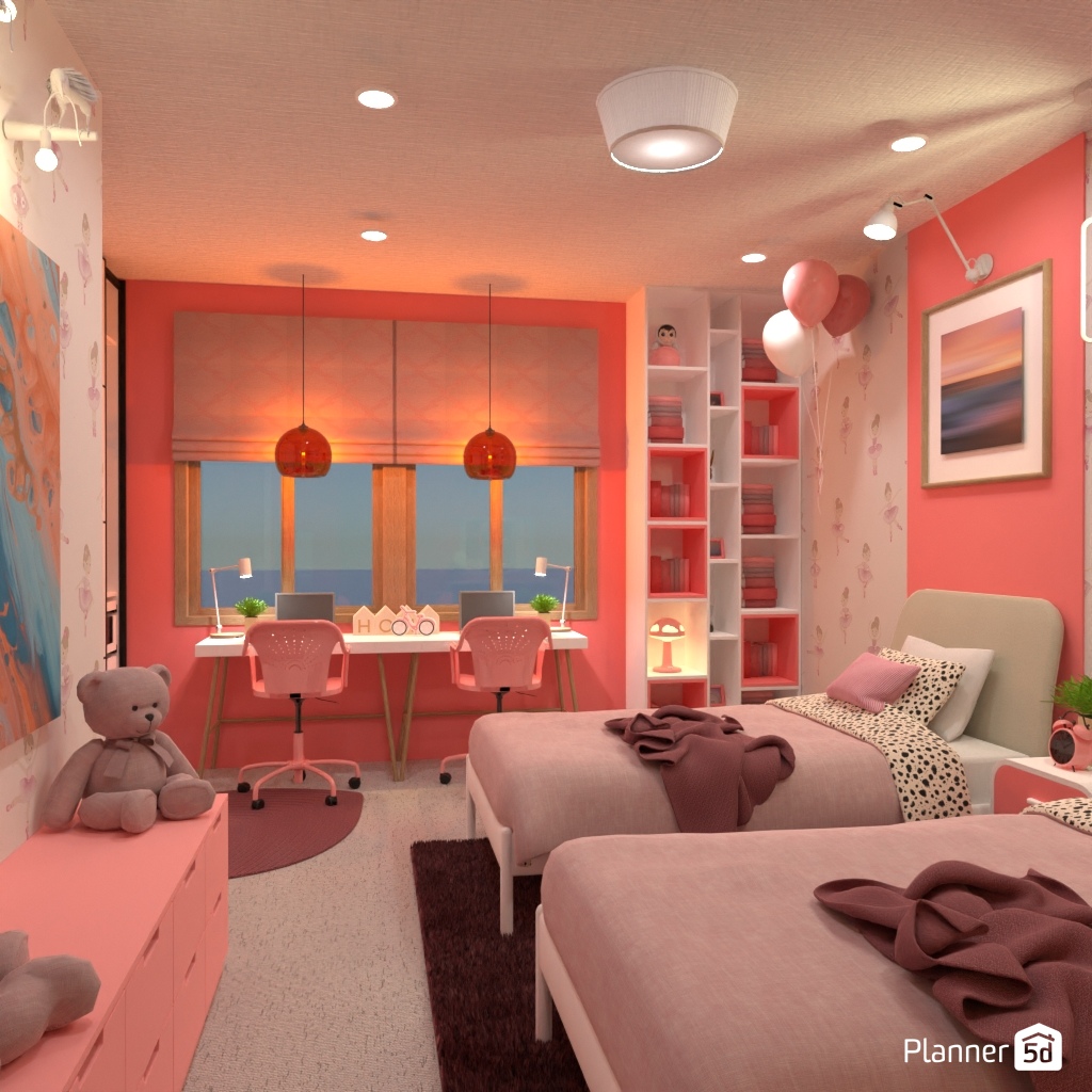 Sisters' bedroom #3407568 by Editors Choice