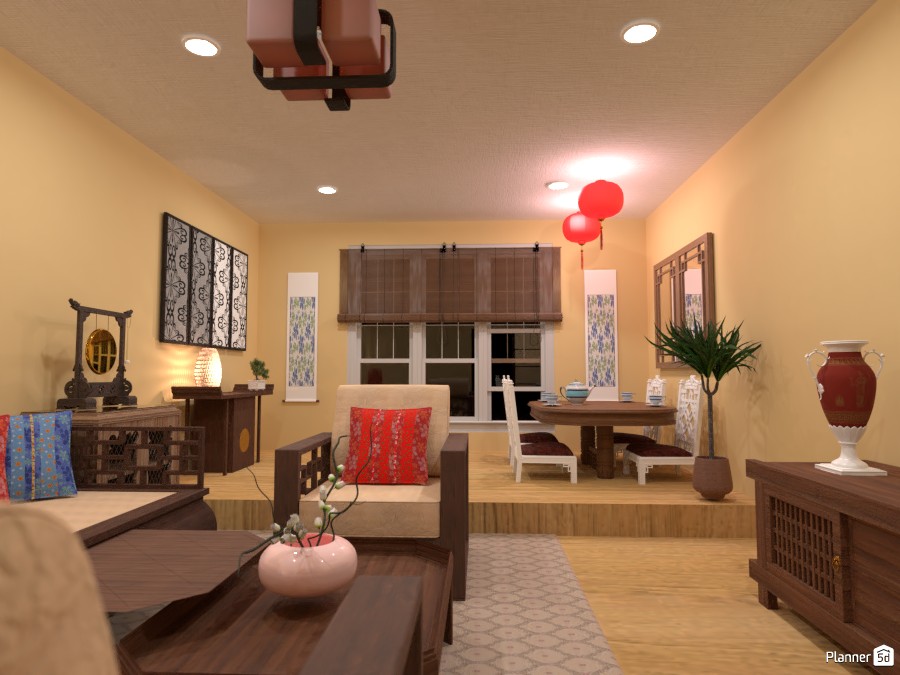 Chinese inspired living #4003071 by Born to be Wild