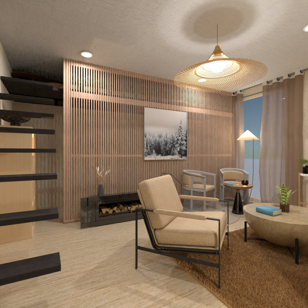 Japandi Living Room #11819148 by Editors Choice