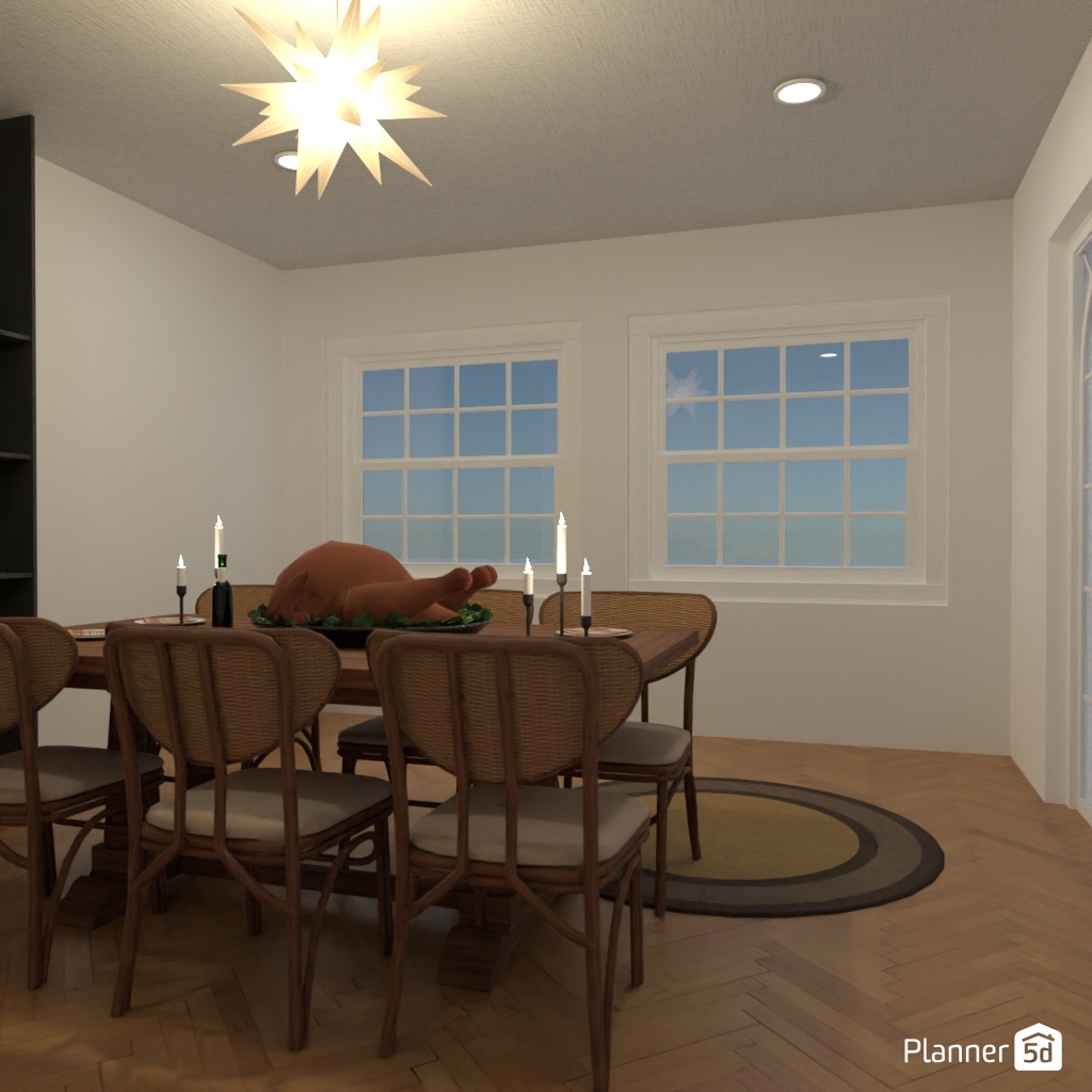 DB: Thanksgiving Day - room shell copy #23497454 by Editors Choice