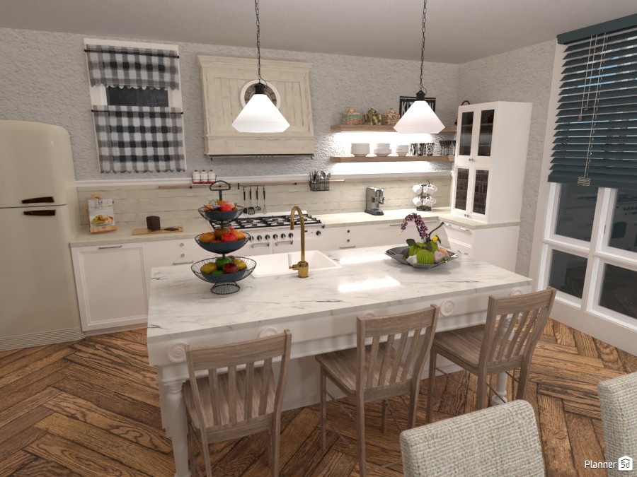 SeaHouse: Kitchen #5594093 by Micaela Maccaferri