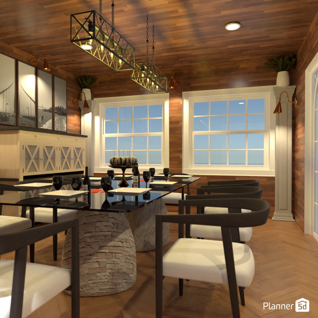 DB: Thanksgiving Day - room shell copy #23443147 by Editors Choice