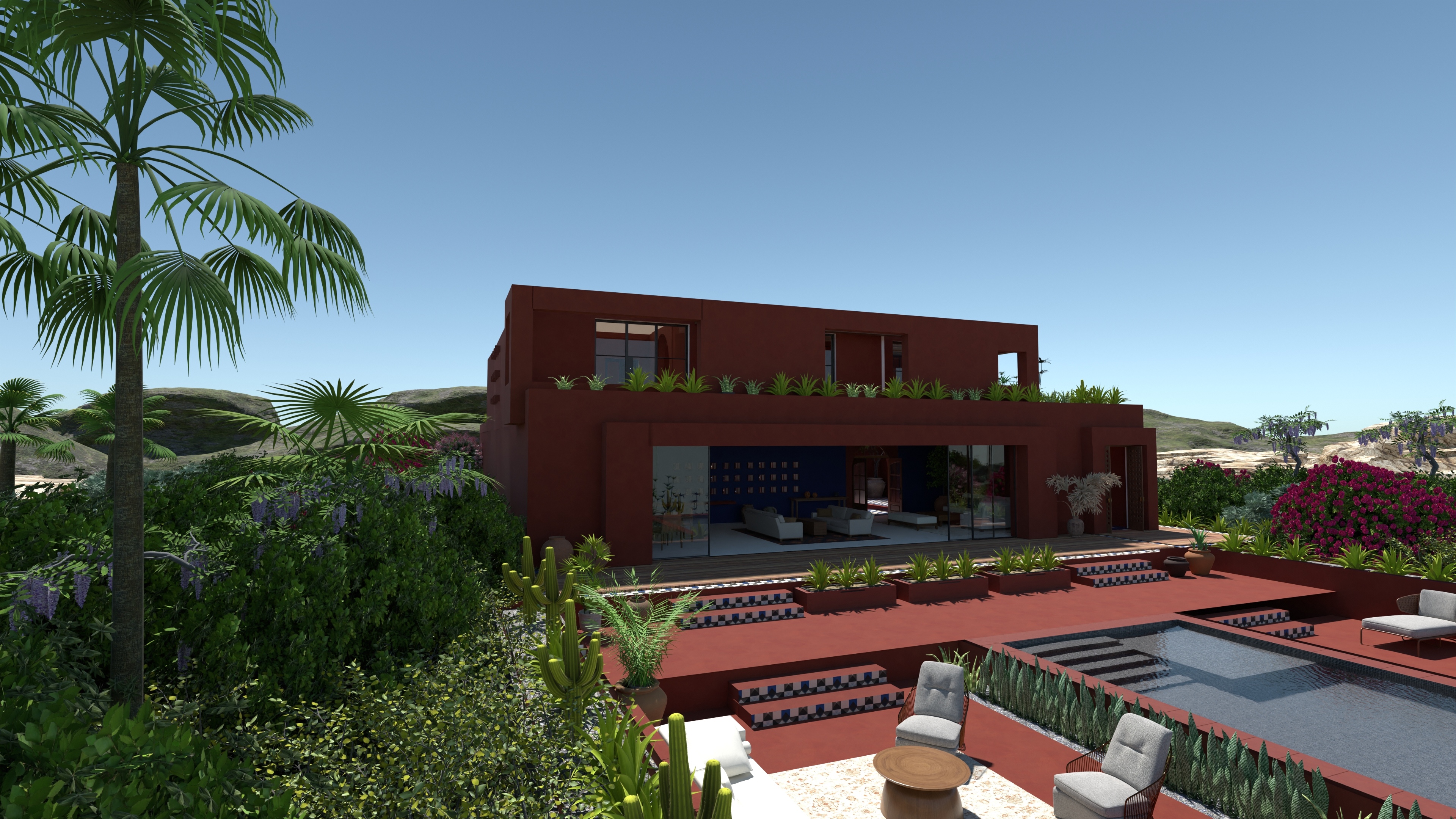 Casa Grana - pool / beach access #35274726 by Michel