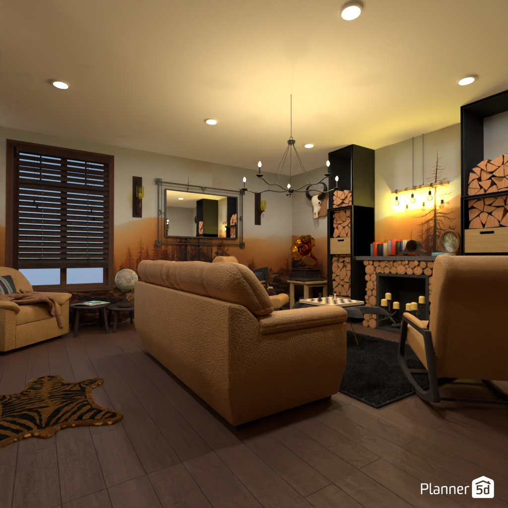 Country-Style Living Room #20152547 by Editors Choice