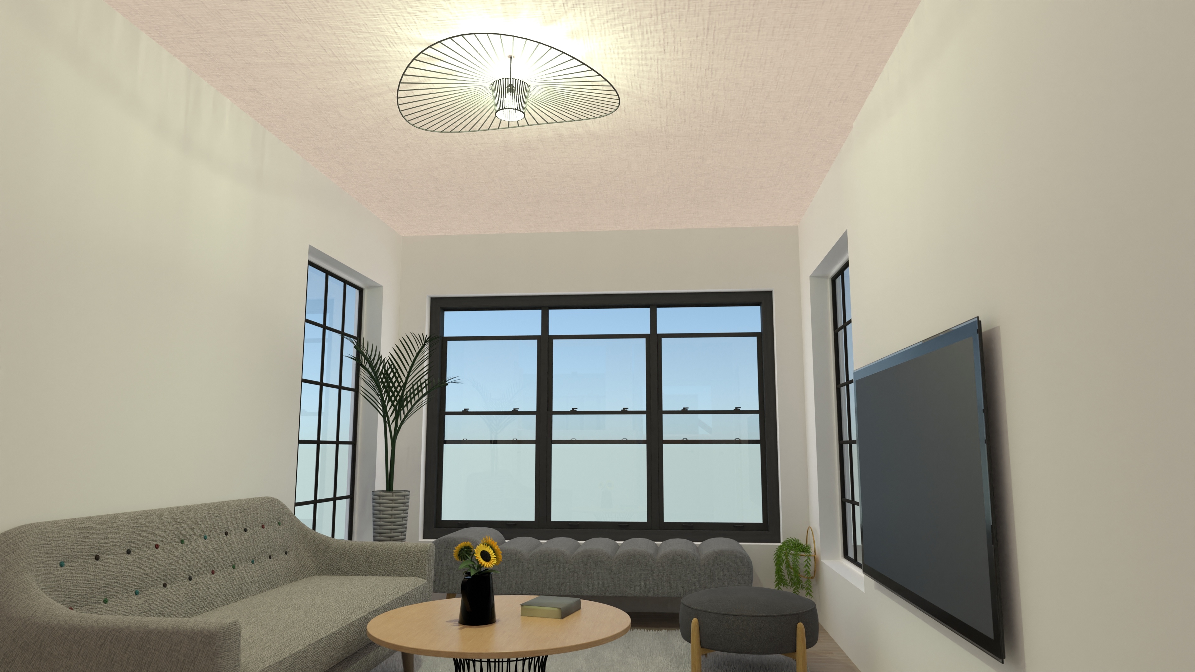 Vertical island - high cabinets - glass #23337018 by Ole