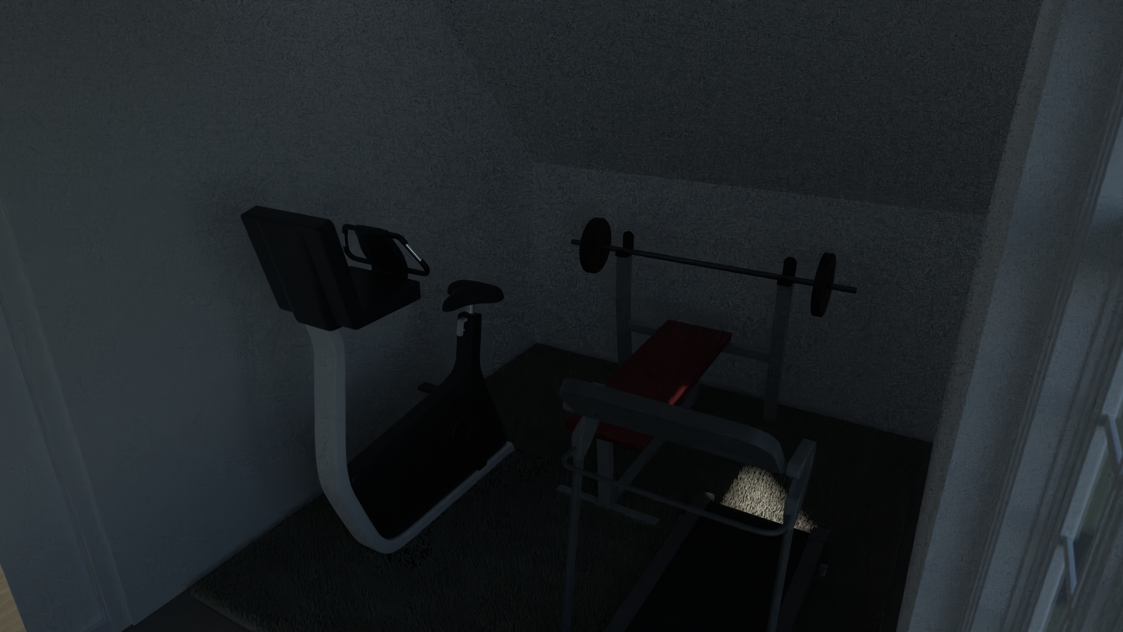 Vertical island - high cabinets - glass #23394014 by Ole