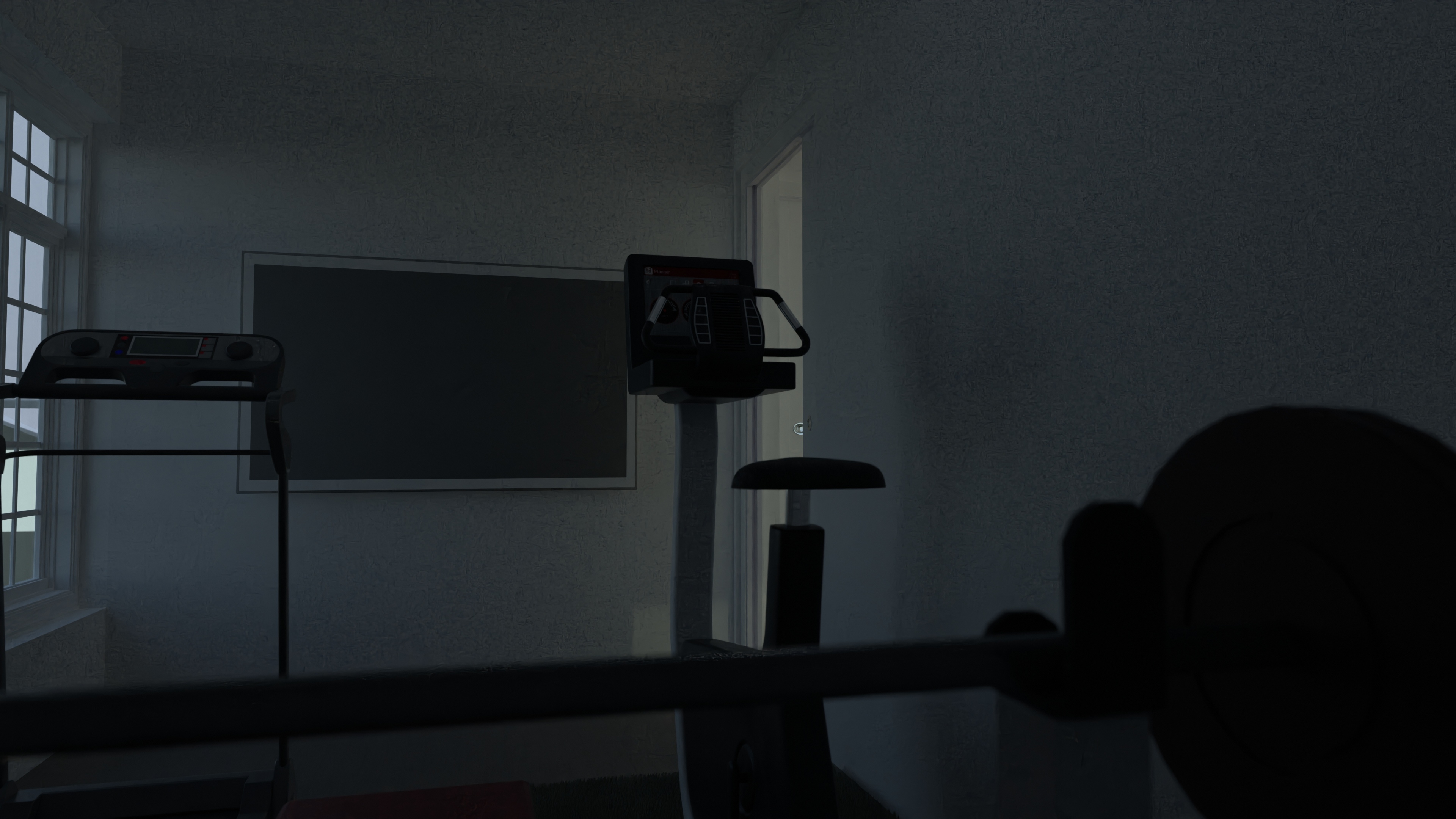 Vertical island - high cabinets - glass #23394062 by Ole