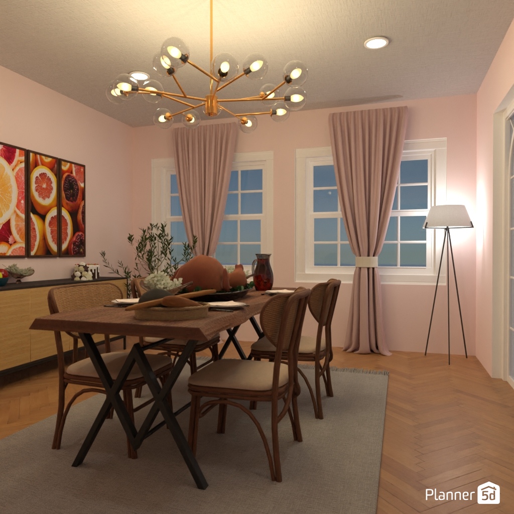 DB: Thanksgiving Day - room shell copy #23401107 by Editors Choice