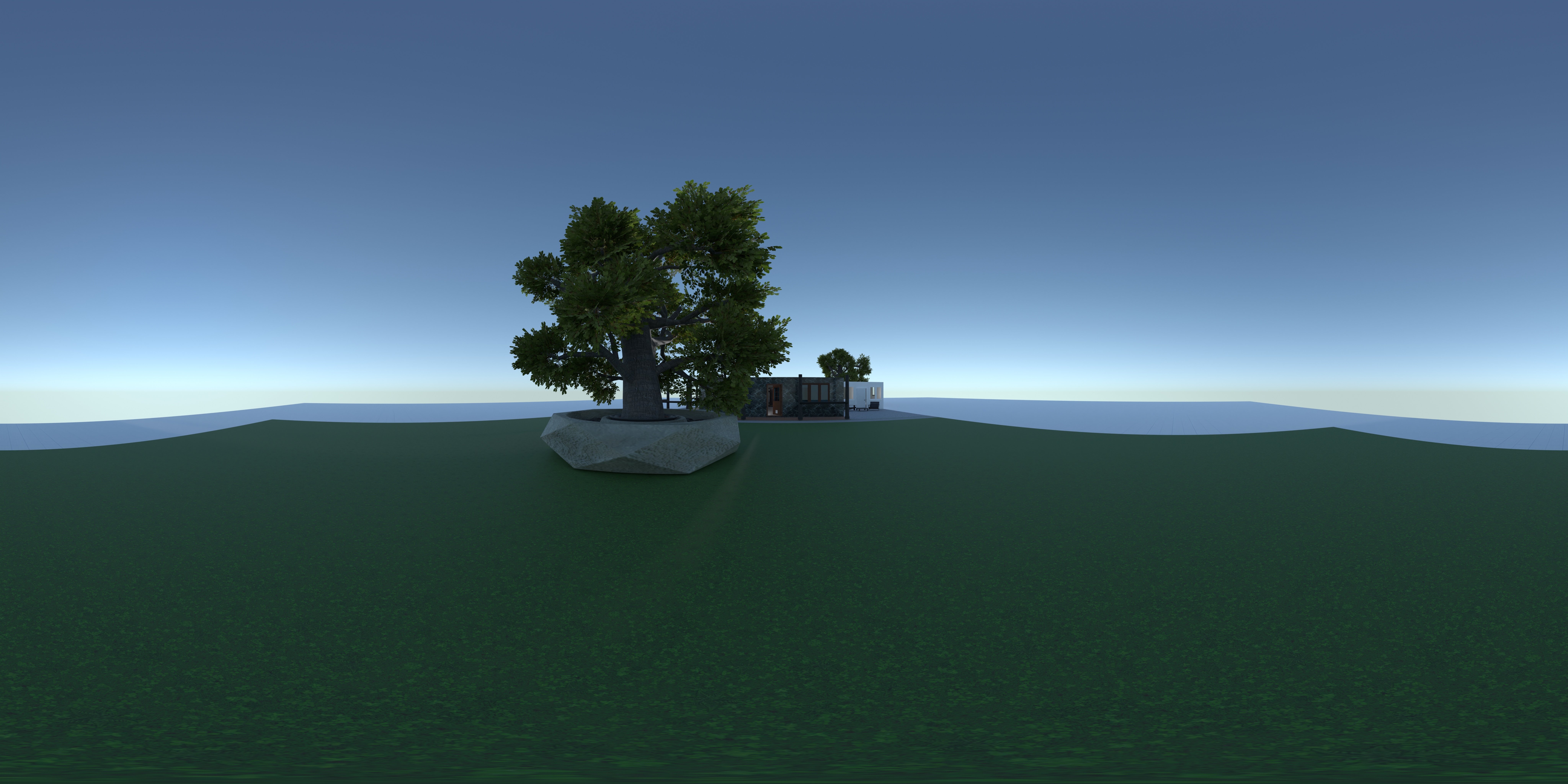 Palenque Hab. y Baños #24976608 by Luis Tejada