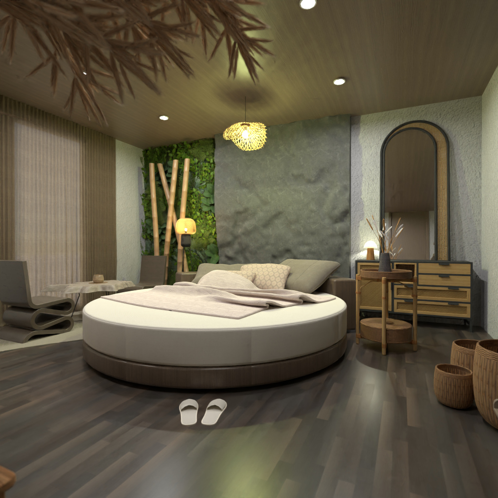 Wabi Sabi Bedroom #14553403 by Editors Choice