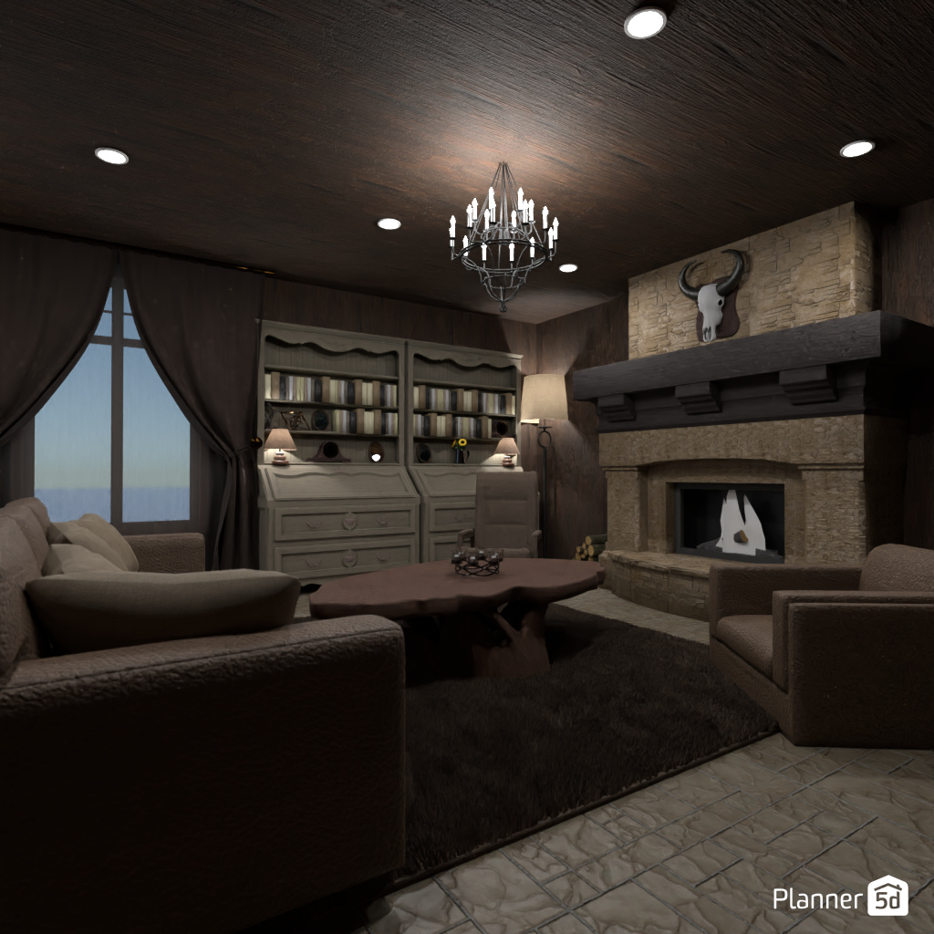 Country Living room #3369032 by Editors Choice