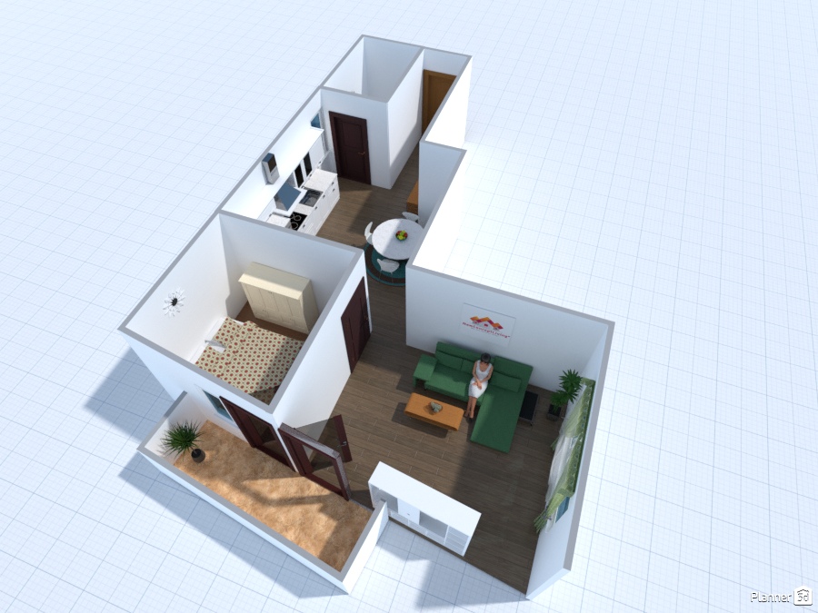 Normal Apartment with balcony #2270441 by NEW CONCEPT LIVING S.R.L, RO34857047