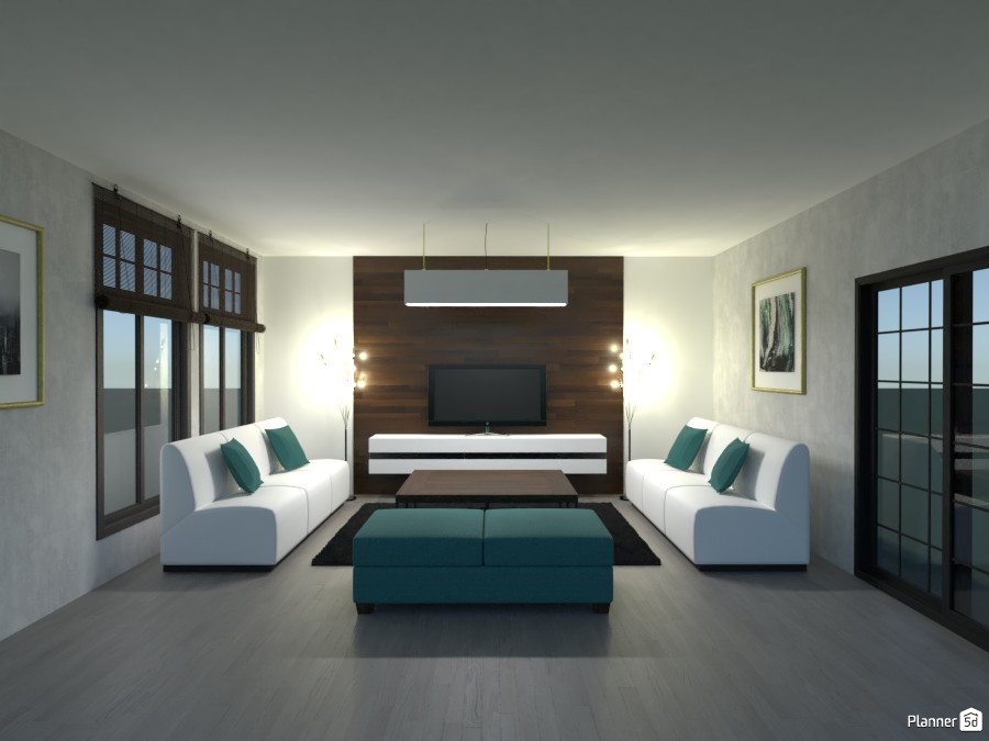 Living Room #3378124 by SG Architecture