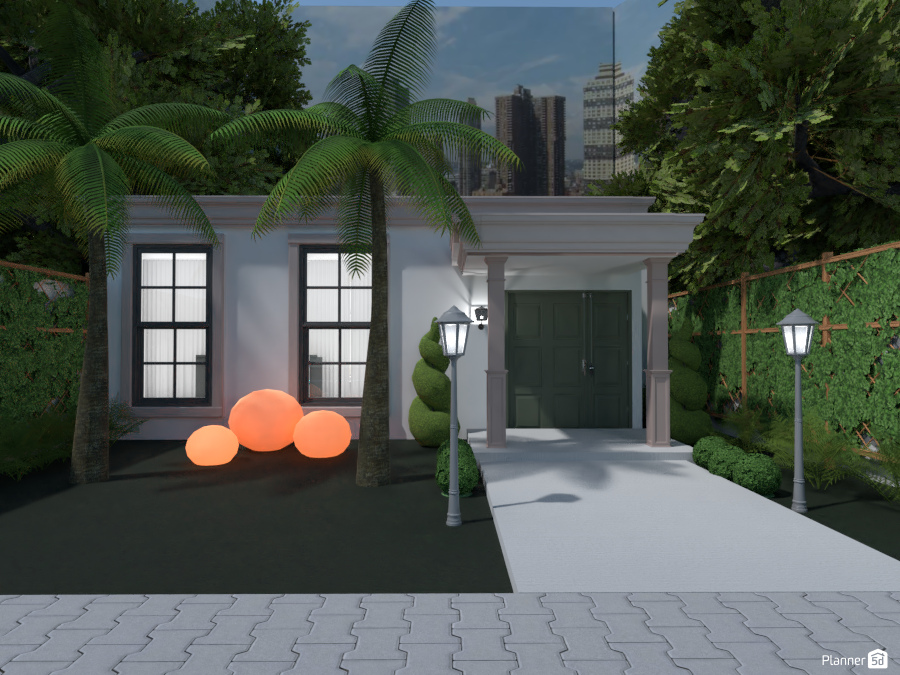 Classic pink house #5626169 by MG