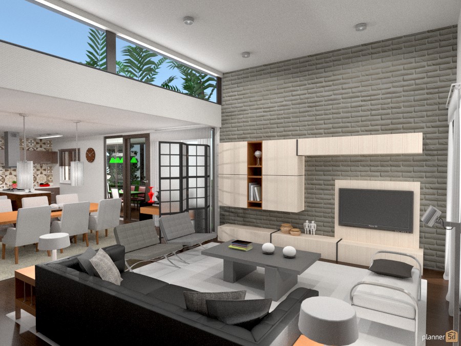 Brazilian modern residence. #1036228 by Michelle Silva