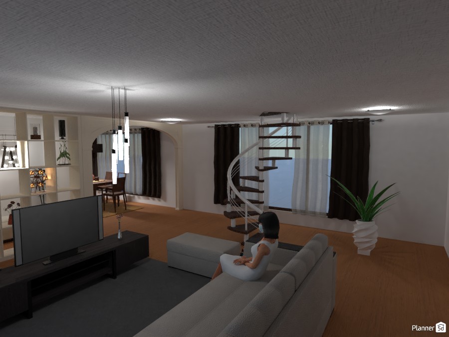 Sala de TV #3307141 by Larissa