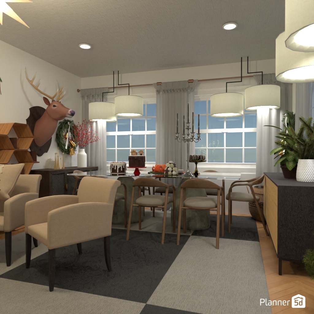 DB: Thanksgiving Day - room shell copy #23412279 by Editors Choice