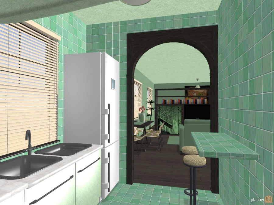 Green Studio #2879444 by Sim