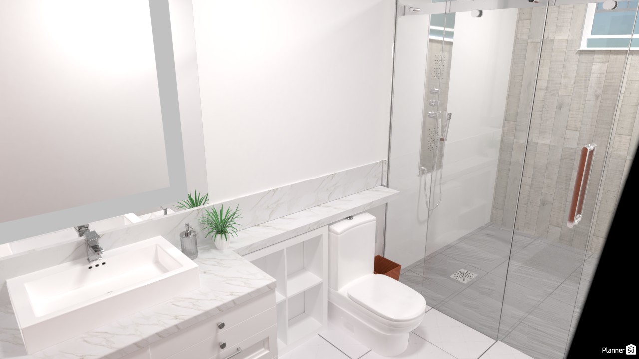 Banheiro social simples. #3422050 by Matheus Gonçalves