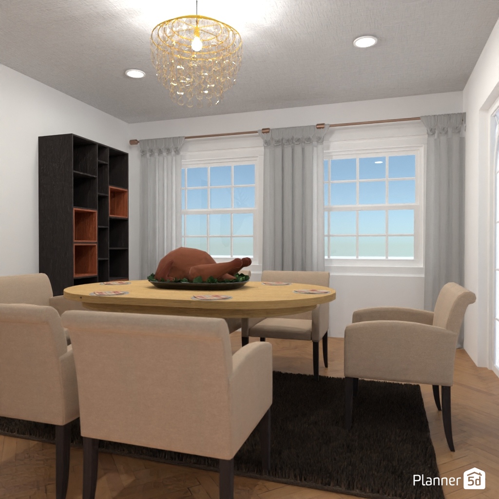 DB: Thanksgiving Day - room shell copy #23456295 by Editors Choice