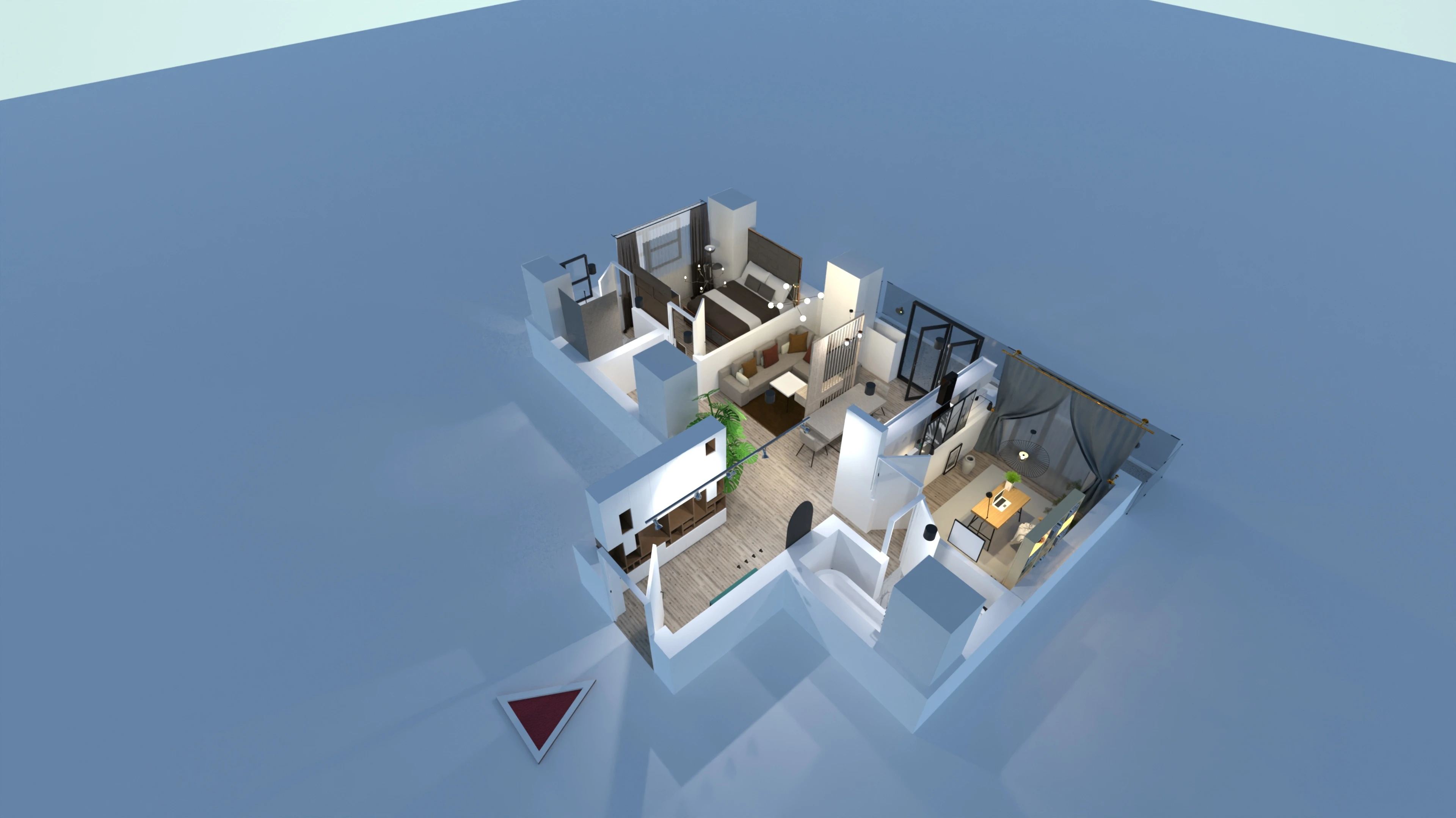 apartmanent 3 camere tip d #3136324 by User 211810996