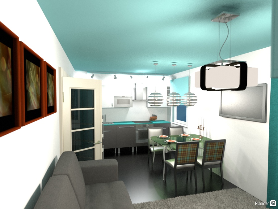 Кухня-гостиная #1326570 by No name