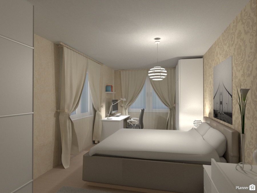 Спальня #1326558 by No name