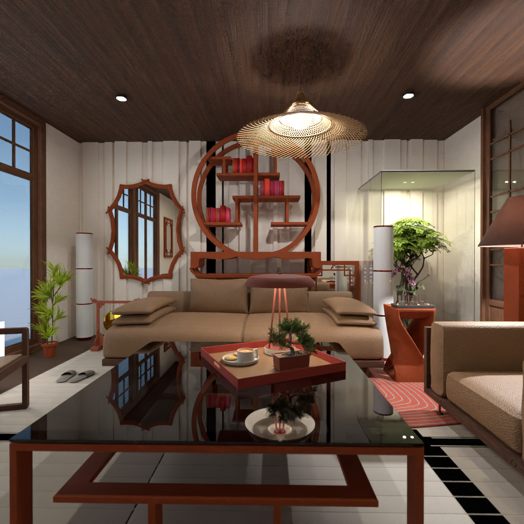 Japanese-style Living Room 15373155 by Editors Choice image